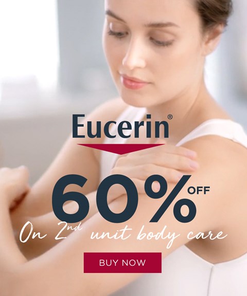 Eucerin | Body | 60% Off on 2nd Unit