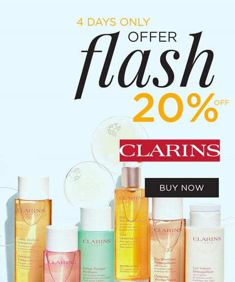 Clarins | 20% Off | All Brand