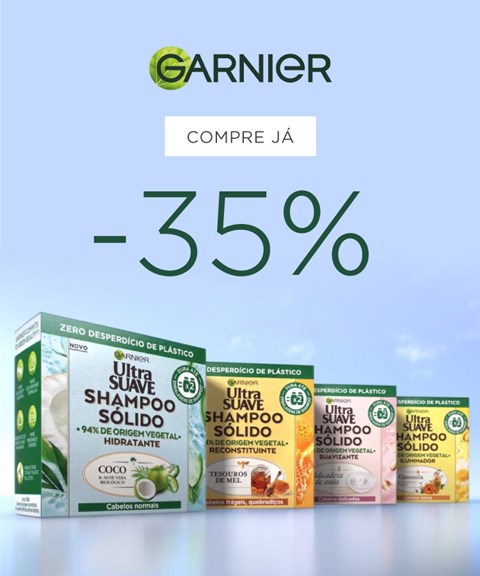 Garnier | 35% de desconto | Ultra Suave