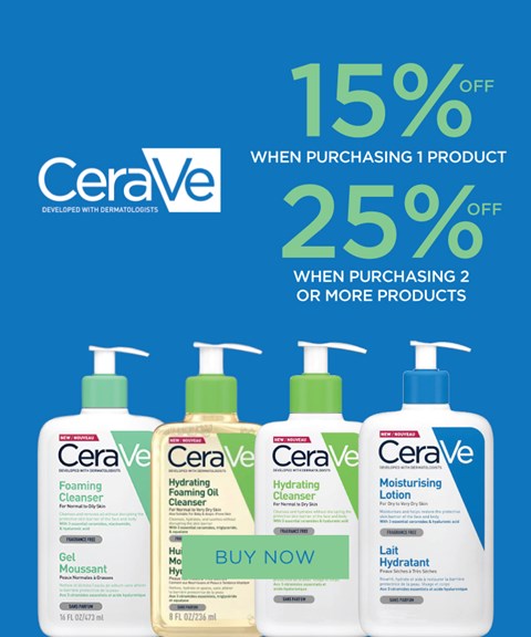 Cerave | Up to 25% Off