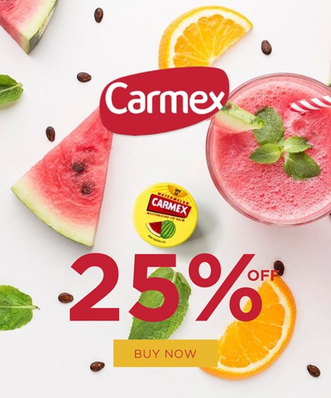 Carmex | 25% Off