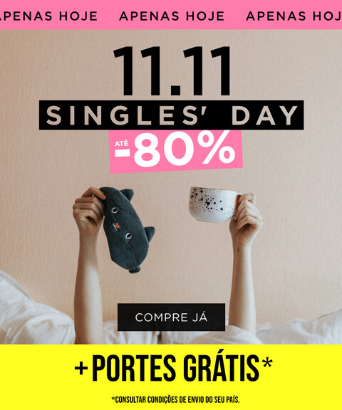 Singles' Day | Até -80%