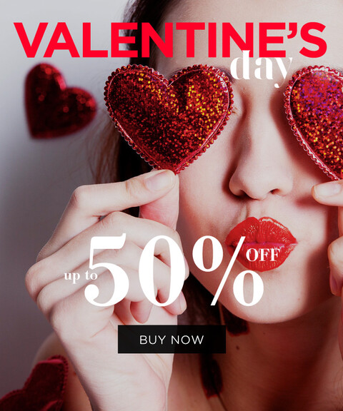Valentine's | Up to -50% Off