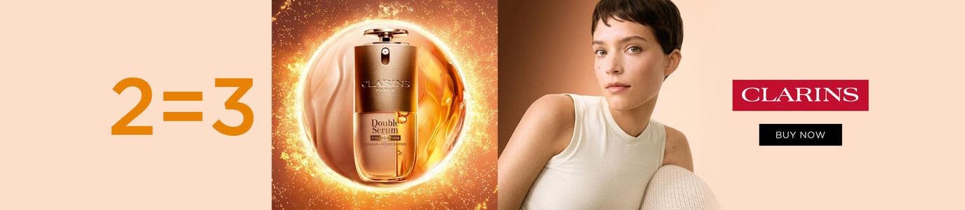 clarins 2 igual 3
